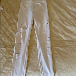 ALO Yoga White Leggings